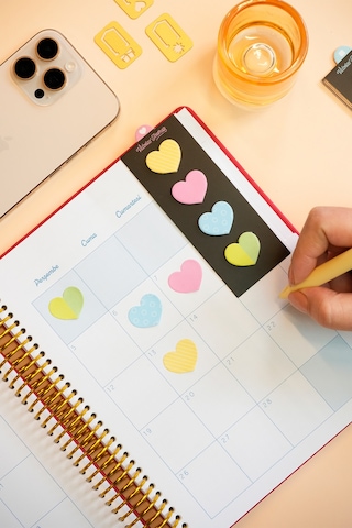 Victorias Journals Mini Post-it 4 Renk X 20 Yaprak