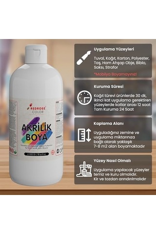 Koyu Yeşil Akrilik Boya 500gr