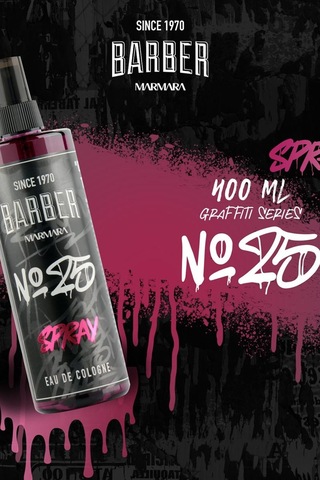 Barber Marmara Barber Marmara No.25 Edc Sprey Kolonya 400 Ml