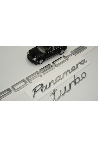 Porsche Panamera Turbo Bagaj 3M 3D Abs Yazı Logo Amblem Seti