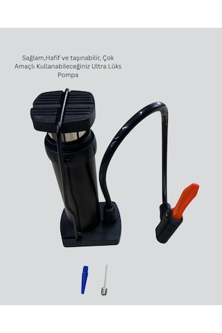 Ayak Pompası Otomobil Motosiklet Bisiklet Lastik Şişirme 1 Adet