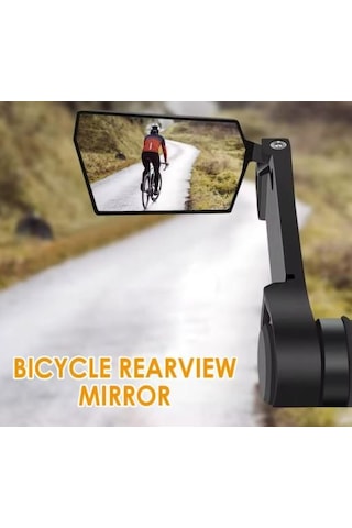 Xbyc 419 360 Dönebilir Katlanabilir Dayanıklı Gidon Boynuzlu Bisiklet Dikiz Aynası