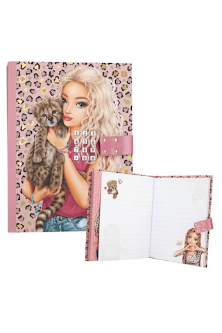 Topmodel By Depesche Leoheart Şifreli Ve Müzikli Günlük Defter - Taylor Swift Şarkılı Açık Pembe