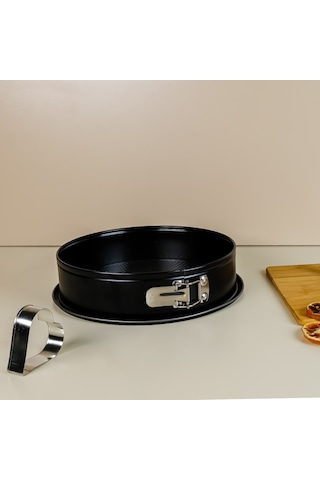 Guardini Kelepçeli Kek Kalıbı Siyah 28 Cm