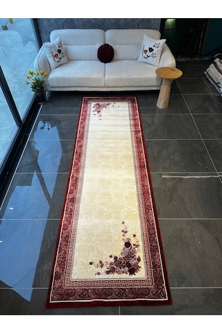 Rodın Halı Salon, Oturma, Yatak Odası Halısı Desen Kodu 00v04-010 Krem-bordo