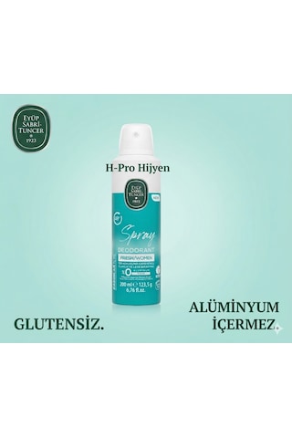 Eyüp Sabri Tuncer Fresh Bakım Seti: Deodorant 200 Ml + Roll-on 75 Ml,h-pro Hijyen