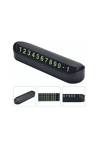 Araç Içi Kemer Çapası 2 Adet + Araç Içi Numaratör 1 Adet