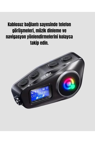Home 500 Metre İnterkom Mesafeli Kask Kulaklığı Gürültü Engelleyici