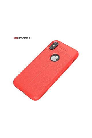 Apple Uyumlu iPhone X Kılıf Zore Niss Silikon Kapak Lacivert