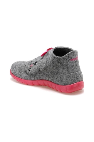 Superfit Happy Kız Çocuk Panduf Gri (383882428) Gri