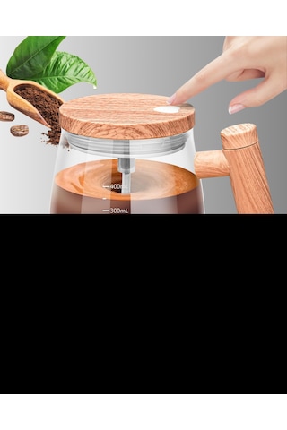 Ip6 Su Sızdırmaz Şarjlı Kupa 3d Karıştırma, 400 Ml Yeni Nesil - Lisinya Çok Renkli