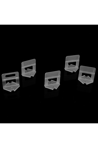 Yunboo 100 Adet 2.5mm Kaliteli Plastik Faience Düzeltici Tabanı - Faience Aralığını Sabitler Ve Kaymayı Önler Diğer