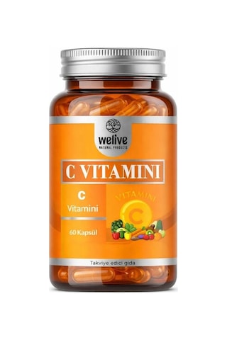 Vitamin C Turunç & Kuşburnu & Zencefil İle Doğal Destek 60 Tablet