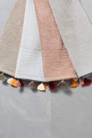 Pierre Cardin 4'lü Yüz Havlusu Nappa