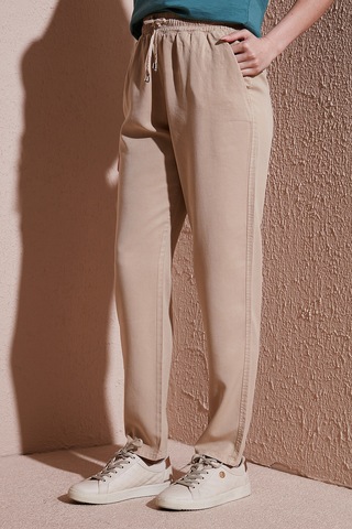 Fashion Friends Bayan Pantolon 25y0477k1 Bej Bej