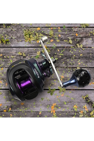 Ranyeek Alüminyum Köprü Balık Makinesi Kolu, Ergonomik Tutuş, 8x5mm Montaj Deligi, D/a Marka Luya Modifikasyonu İçin Uygun, Siyah Siyah