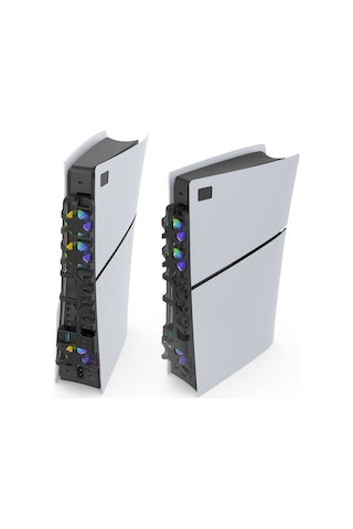 Tp5-3538s Ps5 Slim Disk Ps5 Slim Dijital Uyumlu Hız Ayarlı Rgb Arka Soğutucu Fan
