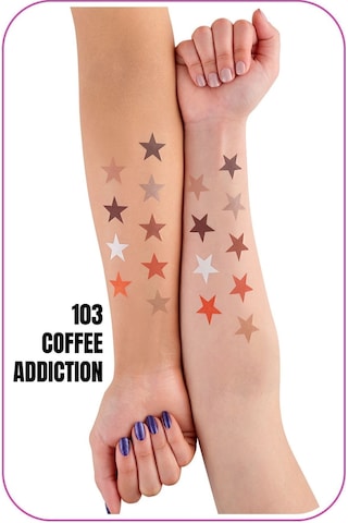 Callista Multi Palette Eyeshadow Mat Ve Işıltılı Toz Göz Farı Paleti - 103 Coffee Addiction