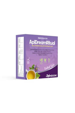 Apimedicine Apidreamritual Fonksiyonel Bitki Ekstrakt Çayı 12 Stick 84 G Stick Bitki Çayı Ekstrakt Form Günlük Bitki İçeceği