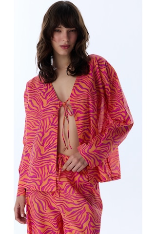 Penti Deila Uzun Kollu Kimono Çok Renkli