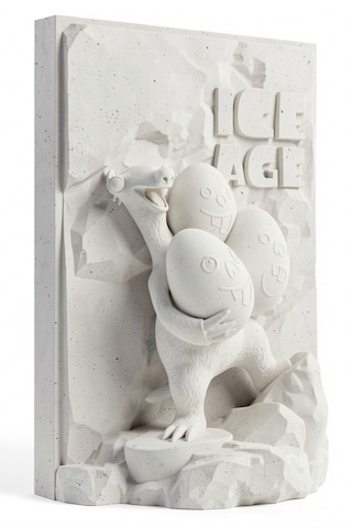 Ice Age Sid 15 Cm Taş Biblo Çocuk Boyama Etkinliği