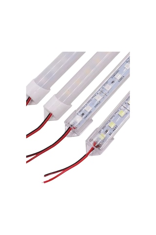 Alüminyum Kasalı Çubuk Barled 12v 72 Ledli 5730 Opak Cam Beyaz Led