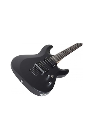 Schecter C-6 Deluxe Elektro Gitar Satin Black