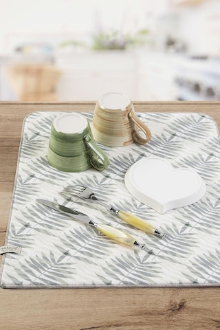 Hamur Bulaşık Kurutma Matı 42x50 Cm Pedi Kurulama Bezi Örtüsü Mf-075 Genel