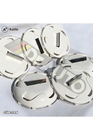 19.5 İnç Piramit Model 20cm Fırfırlı Jant Kapağı 6'lı Takım