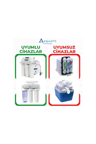 Su Arıtma Filtresi – Açık Kasa 10 inç 7’li Filtre Seti