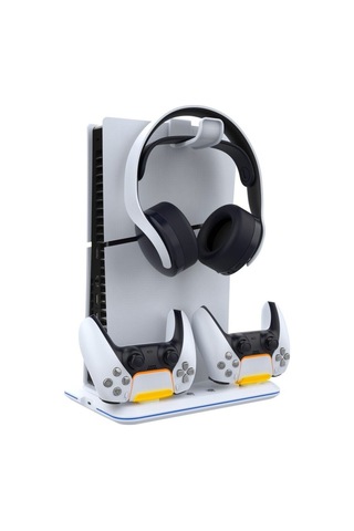 İpega P5s020w Ps5 Slim Disk/ps5 Slim Dijital Uyumlu Rgb Soğutucu Fanlı Stand