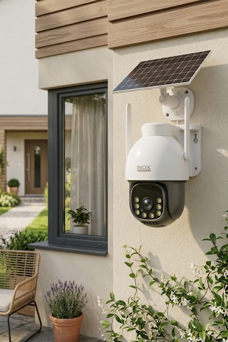 Inox-x11 2mp 4g Esım Destekli Solar Güneş Enerjili Kablosuz Dış Mekan Güvenlik Kamerası