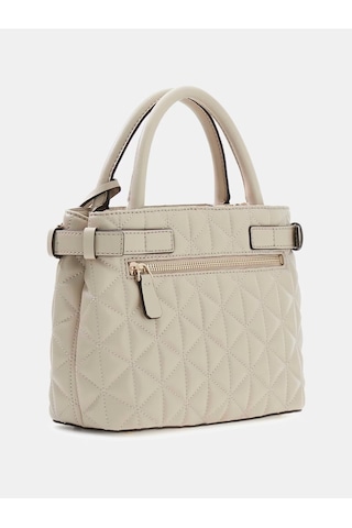 Guess Paisleigh Kapitone Kadın Mini El Çantası Hwqg9883050 Bej