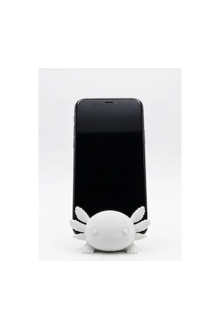 Axolotl Telefon Tutucusu - Sevimli 3d Baskı Figür
