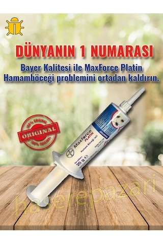 Bayer Maxforce Platin Hamamböceği Jeli 20 G