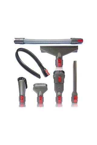Motion003 7 Adet Vakumlu Aksesuar Temizleme Fircasi Ve Hortum Aracı Kiti V7 V8 V10 V11 V15 İcin