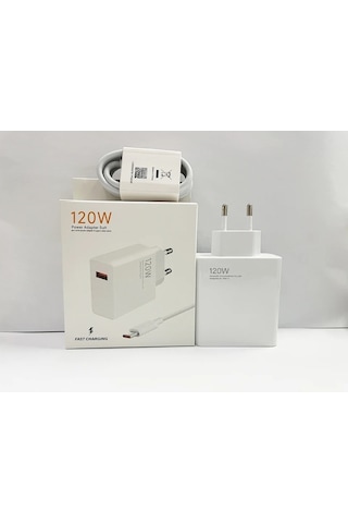Poco X3 Pro 8gb 128gb Uyumlu 120 Watt Turbo Hızlı Şarj Aleti + Kablo Set Sn1201599