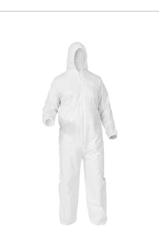 Tek Kullanımlık Koruyucu Tulum Tp 63 Xl Beyaz