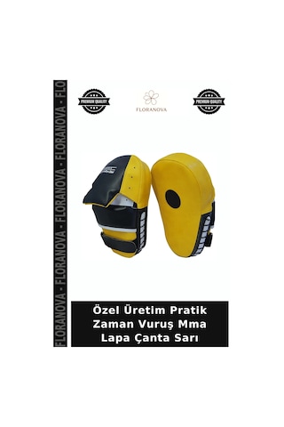 Özel Üretim Pratik Zaman Vuruş Mma Lapa Çanta Sarı