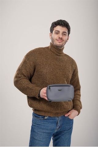 Ççs 31555 Askılı El Çantası Gri