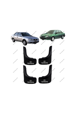 Toyota Uyumlu Corolla 1998-2002 4lü Paçalık Çamurluk Tozluk TYT1UX006