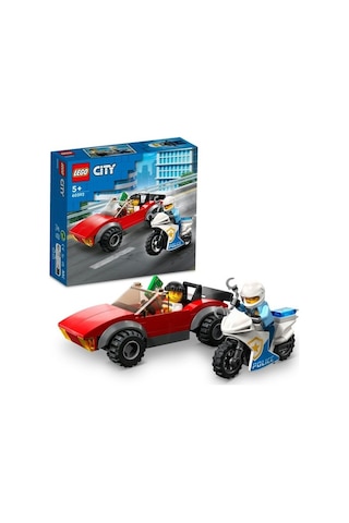 LEGO® City 60392 Polis Motosikleti Araba Takibi 59 Parça