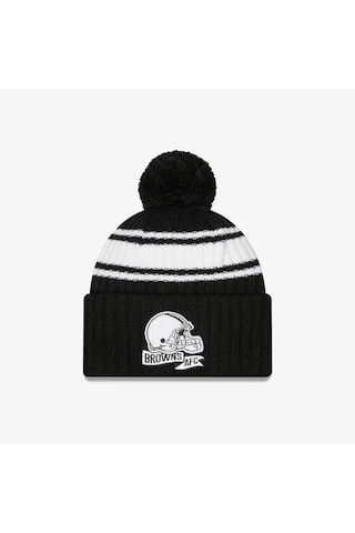 New Era Cleveland Browns Unisex Siyah Bere Düz 60281456 Siyah