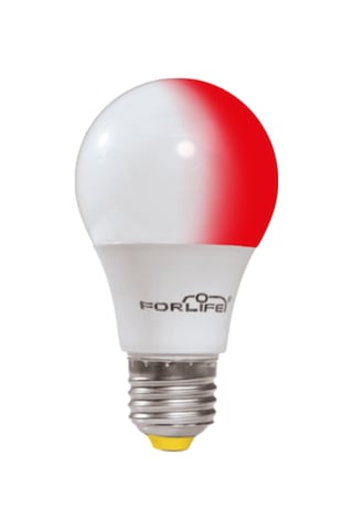 9W+2W E27 Kırmızı 6500K 3 Kademeli Renkli Led Ampul