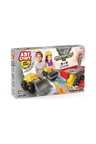 03727 İş Makineleri Kum Seti 750 Gr - Sarı