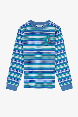 Penti Erkek Çocuk Mavi Çizgili Lovers Pamuklu Uzun Kollu 2li Pijama Takımı