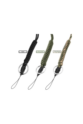 Fosenze Siyah 2.5m 4mm 140kg Dayanıklı Polipropilen Kurtarma Ipçik - Kamp, Botculuk, Anahtar, Telefon Vb. Çeşitli Kullanimlar İçin Siyah