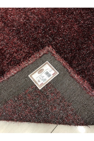 Saray Halı Simli Deri 150X230 Kırmızı Derili 4 M2 Halı !