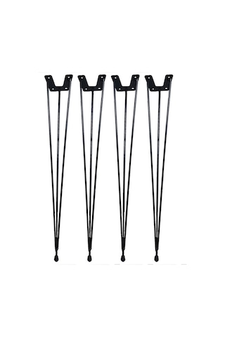 Firkete Tel Sehpa Ayağı Tekli (46 cm)