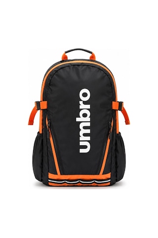 Umbro Motorcu Çantası Reflektörlü Sırt Çantası Okul Çantası Unisex Çanta Siyah